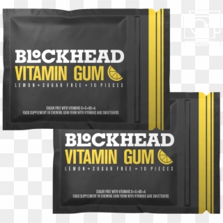 Blockhead Vitamin Gum Subscription - Graphic Design, HD Png Download