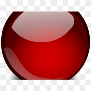 Marble Clipart Red Sphere - Circle, HD Png Download