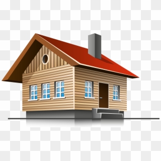 3d Building House Models [eps File] - House Clip Art 3d, HD Png Download