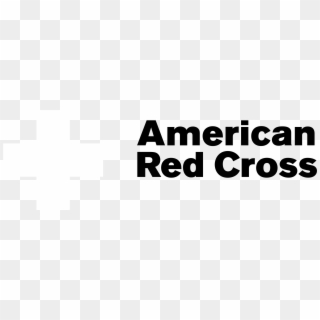 American Red Cross Logo Black And White - American Red Cross, HD Png Download
