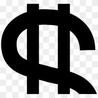 Dollar Sign One Line Or Two - Dollar Sign No Transparent, HD Png Download