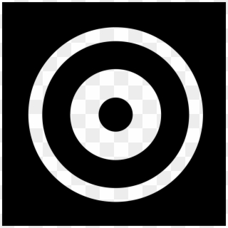 Png File - Target Icon White Png, Transparent Png