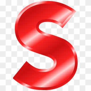S Image Clipart - Big Red Letter S, HD Png Download