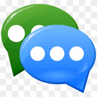 Chat Image - Messages 3d Icon Png, Transparent Png