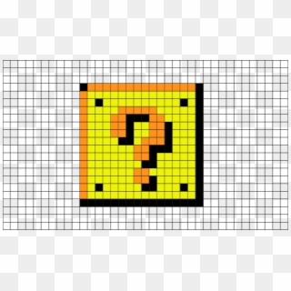 Pixel Art Mario Block, HD Png Download