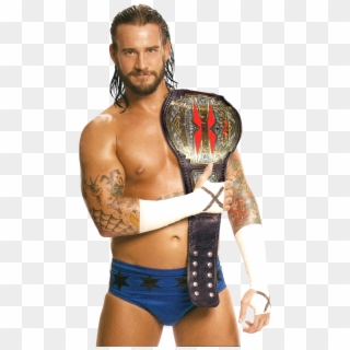 Back In The Day - Cm Punk Ecw And World Heavyweight Champion, HD Png Download