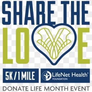 Share The Love 5k/1 Mile - Video Icon, HD Png Download