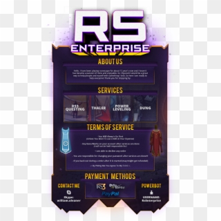 Rs Enterprises Thread - Flyer, HD Png Download