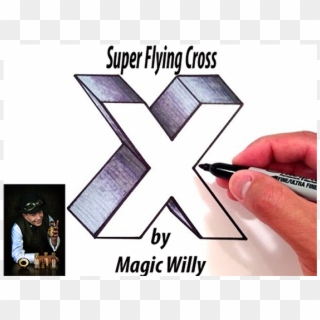 Super Flying Cross By Magic Willy Video Download - Graphic Design, HD Png Download