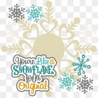Clipart Snowflake Flourishes - Svg Cut Snowflake Svg File Free, HD Png Download