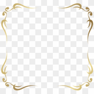 Free Png Download Decorative Frame Border Clipart Png - Decorative Gold Borders Png, Transparent Png