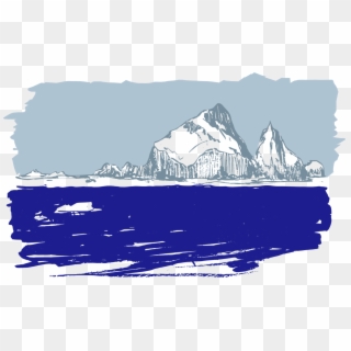 Iceberg Water Resources Polar Ice Cap Public Domain - Iceberg Clipart, HD Png Download