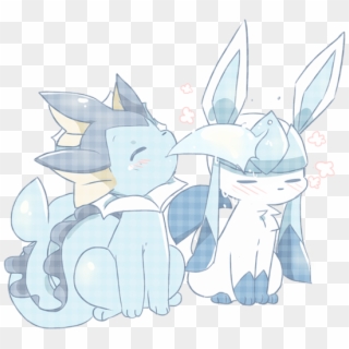 Glaceon - Tumblr - Cartoon, HD Png Download