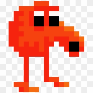 Visual Design Doesn't Need Detail To Be Effective - 8 Bit Q Bert, HD Png Download