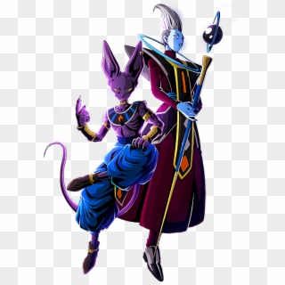 Dokkanart Twitter Lol Tend Fast - Beerus And Whis Png, Transparent Png