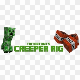 Introducing Tditdatdwt's Creeper - Minecraft Mine Imator Parrot Rig, HD Png Download