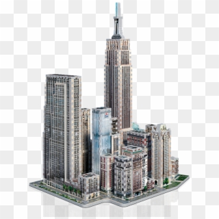 Midtown West 3d Puzzle From Wrebbit 3d - Wrebbit Puzz 3d Nyc, HD Png Download