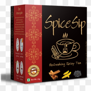 Spice Sip Cinnamon Tea - Book Cover, HD Png Download