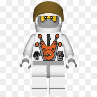 Lego Minifigure Mm002 Mars Mission Astronaut With Helmet - Lego, HD Png Download