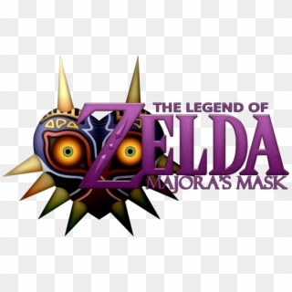 Free Png Download Legend Of Zelda Majora's Mask Title - Legend Of Zelda Majora's Mask Logo, Transparent Png