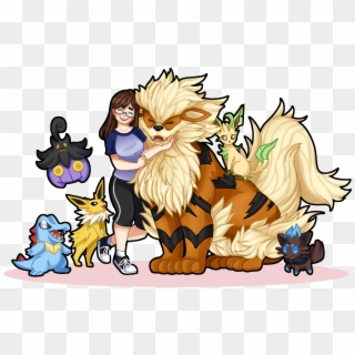 Imagei Finally Perfected Drawing Big Floofball Arcanine, HD Png Download