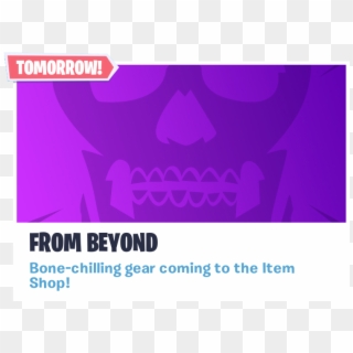 While These Things Alone Don't Confirm The Return Of - Purple Fortnite Og Skull Trooper Transparent, HD Png Download