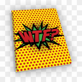 Wtf Notebook - Graphic Design, HD Png Download
