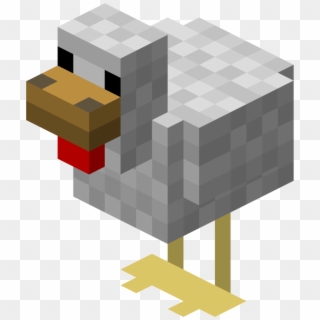 Minecraft Chicken Transparent, HD Png Download