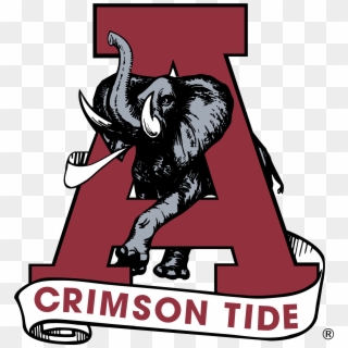 Alabama Crimson Tide Logo Png Transparent - Alabama Football Logo Png, Png Download