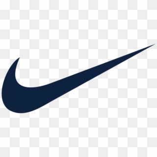 blue nike logo png