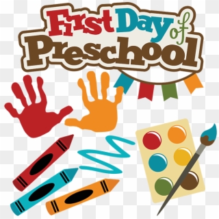 Preschool Border Clipart Free Images 3 Png - First Day Of Preschool Clipart, Transparent Png