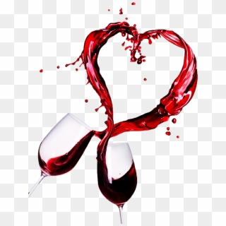 Wine Glasses Heart Cheer, HD Png Download