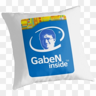 Lord Gaben Inside Throw Pillow - Gaben Shirts, HD Png Download
