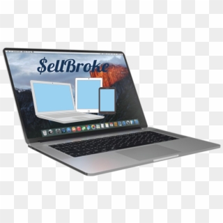 2016 Macbook Pro Right Angle View - Macbook Side Angle Png, Transparent Png