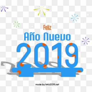 Feliz Año Nuevo - Ano Nuevo 2019 Png, Transparent Png