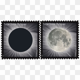 Cti Inks Illuminate August 2017 Solar Eclipse - 2017 Total Solar Eclipse Stamp, HD Png Download