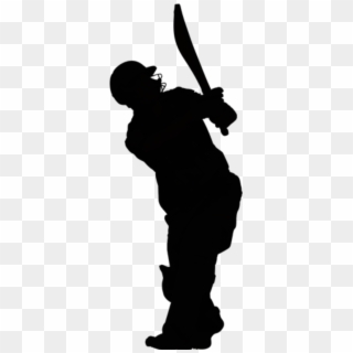 Cricket Batsman Vector Png - Cricket Player Vector Png, Transparent Png