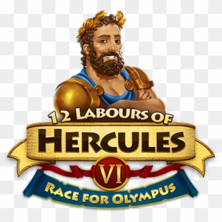 12 Labours Of Hercules Vi Race For Olympus Clear Logo, HD Png Download