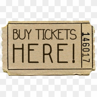 Buyticketshere - Blank Ticket, HD Png Download