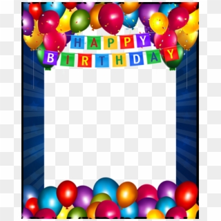 Marcos Para Fotos De Cumpleaños - Happy Birthday Background Frame, HD Png Download