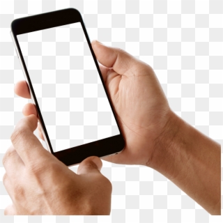 Phone In Hand Png, Transparent Png