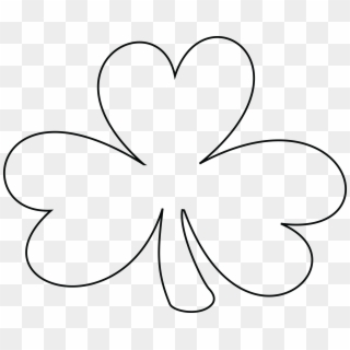 Thumb Image - Clip Art Clover Black And White, HD Png Download