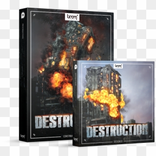 Destruction Sound Effects Library Product Box - Pc Game, HD Png Download