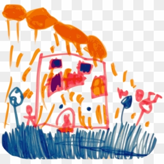 This Free Icons Png Design Of Kindergarten Art House, Transparent Png