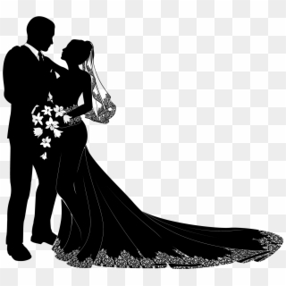 Render Personnages - - Wedding Couple Vector Png, Transparent Png
