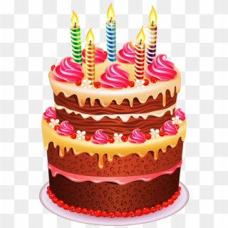 Page 2 Birthday Cake Vector Png - Happy Birthday Chocolate Cake Png, Transparent Png