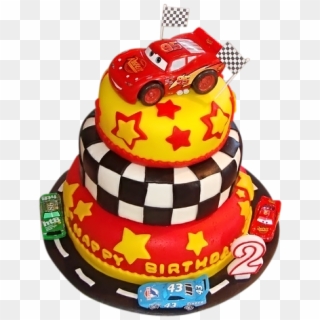 Cake Ideas For Boys - Cars Birthday Cake Png, Transparent Png