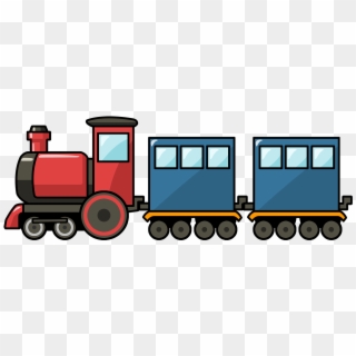 Clipart Toy Train - Train Engine Clipart, HD Png Download