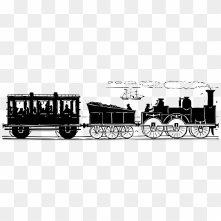 This Free Icons Png Design Of 19th Century Train, Transparent Png