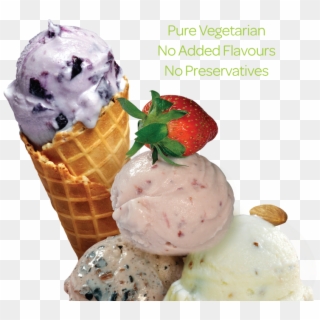 We Make Use Of Low Fat Milk And Don't Use Preservatives - Dry Fruit Temptation Ice Cream, HD Png Download